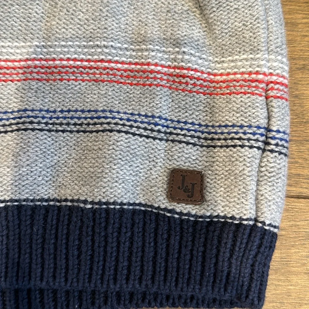 Janie and jack boys bundle 3-6 sweater and‎ 13-18 shorts plaid